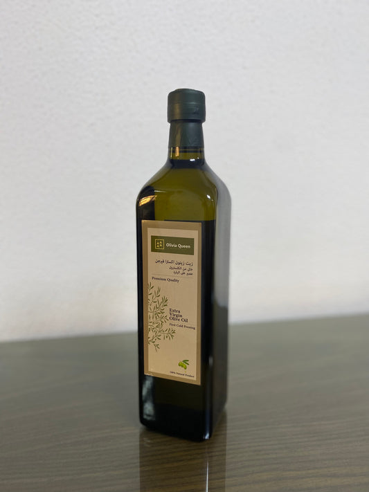 Extra Virgin Olive Oil 1 Liter Dark Glass Bottle