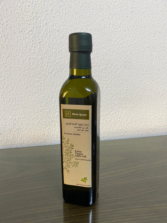 Extra Virgin Olive Oil 0.5 Liter Dark Glass Bottle
